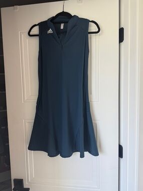 Adidas tennis dress and jacket and shorts for underneath